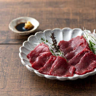 ふじ馬刺し赤身食べくらべセット