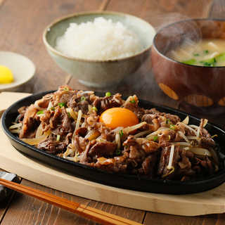 赤丸食堂の焼肉定食200g