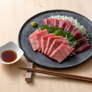 天然南まぐろ赤身・中とろ刺身(定型柵)