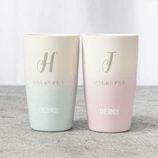 【名入れ】THERMOSタンブラーペアセット 340ml