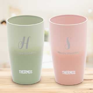 【名入れ】THERMOSタンブラーペアセット 340ml