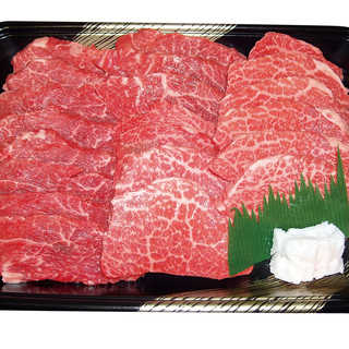 味彩牛焼肉モモ500g