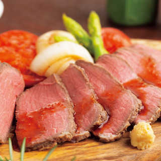 赤ワイン仕立てローストビーフ300g