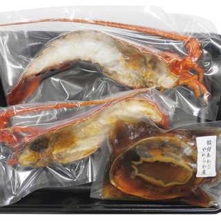 徳島 天然伊勢海老ステーキとあわび旨煮詰合せ