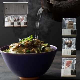 宇治和束園 お茶漬け旨味重ね3食セット