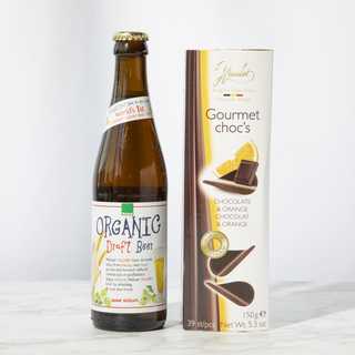 オーガニックドイツビールとグルメチョコチップ