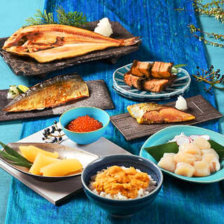 旬凍ウニ入り豪華海鮮セット島宝-shiro-