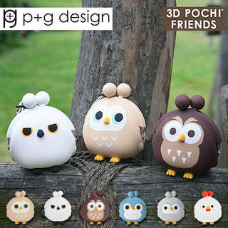p+g design POCHI Friends シリコンがま口
