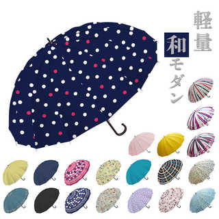 16本骨 ジャンプ長傘 58cm