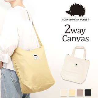 SCANDINAVIAN FOREST キャンバス 2WAYトートバッグ