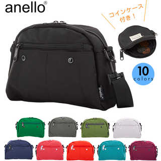 anello ミニポーチ付ショルダーバッグ