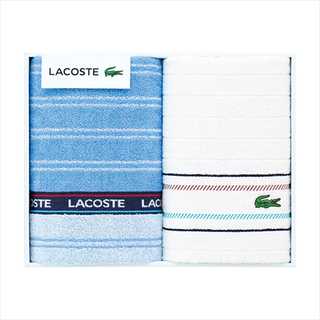 ラコステ Lシュルファス スポーツタオル2枚セット  LS30177-B