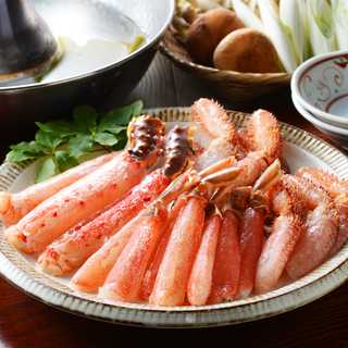 北海道 「札幌バルナバフーズ」 かにしゃぶ3種食べ比べ