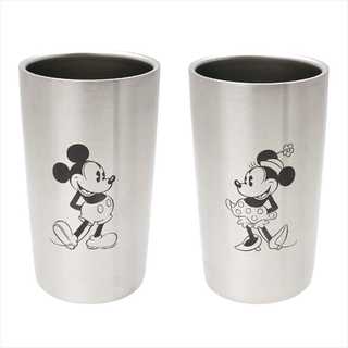 Disney　ステンレス真空タンブラーセット　300ml　ミッキー＆ミニー 82671