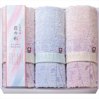 しまなみ匠の彩 花つぼみ　フェイスタオル3P IHT-3001