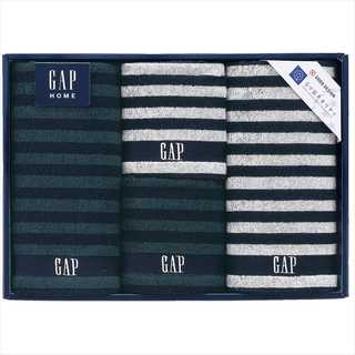 GAP HOME NEWボーダーギフトタオルセット 54-3049400