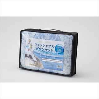 王華 ダウンケット（ブルー） OK50150-BL