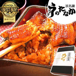 国産 浜松 浜名湖 うなぎ カット蒲焼２枚セット（化粧箱入り）