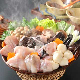 関とら本店 あんこう鍋うどんセット