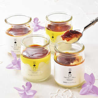 北海道 三國推奨 北海道クレームブリュレ・ミルクブリュレセット