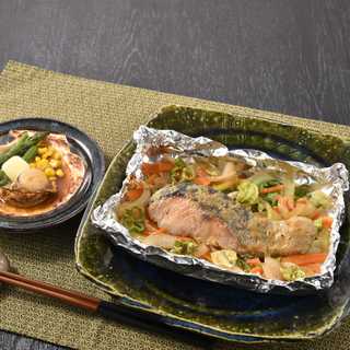 北海道　鮭のちゃんちゃん焼きと帆立バター焼き 5個入り