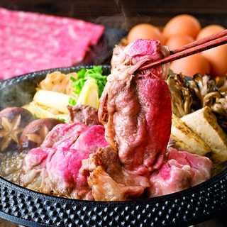 群馬 「赤城牛のとりやま」 赤城牛肩ロースすき焼き