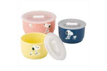 cocoiro Gift market ピーナッツ more SNOOPY レンジ3点セット | Anny