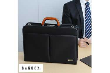 Lifeit メンズ ビジネスバッグ BAGGEX ダレスバッグ B4 2way 豊岡鞄