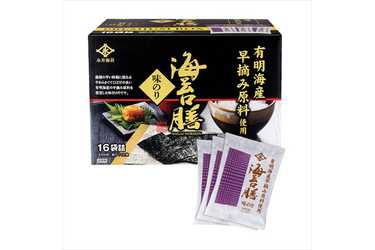 cocoiro Gift market 永井海苔 有明海産味付のり 海苔膳16P PREMIUMBOX
