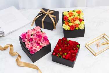 Anny flowers フラワーデザインBOXアレンジメント（生花）のプレゼント