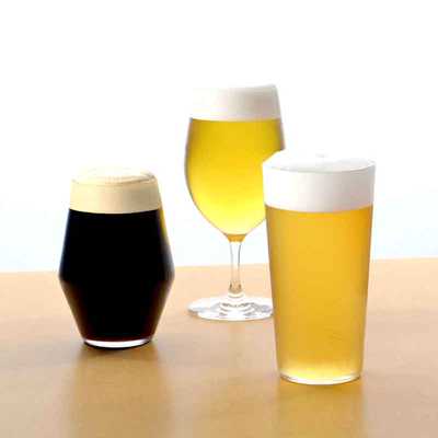 ビールグラス×バレンタイン