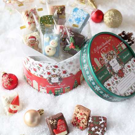 Xmas限定：キューブラスク12個入 ノエル・ブラン