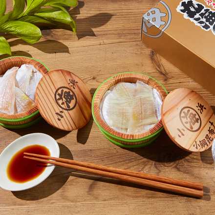 ささ漬２点セット(小鯛・小鯛昆布〆)