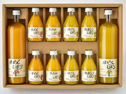 100%ピュアジュース180mlx8本,750ml×2本セット