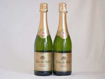 デュック ド パリ ドミセック Duc De Paris DEMI-SECスパークリングワイン やや甘口泡 (フランス)750ml×2