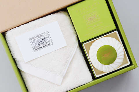 フェイスタオル&ORGANIC SOAPセット