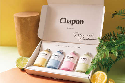 Chapon( チャポン ) 4種のバスソルト スターターギフトBOX