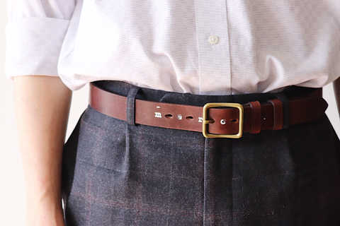 UKサドルレザーベルト