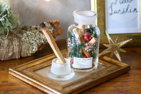 【クリスマス限定】Positive Energy Palo Santo Flower Bottle Holy Christmas