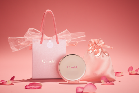 スキン&ヘアバーム（マルチバーム）｜ポーチ・ヘアリボンセット