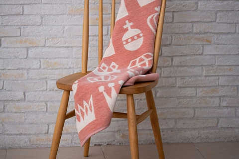 クリッパン シュニールコットン ミニブランケット ロイヤル ピンク 2020