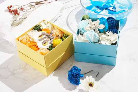 バスフレグランスボックス 花の入浴剤