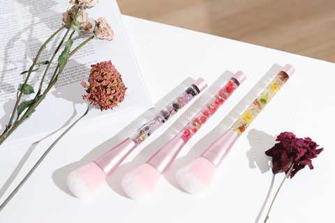 ハーバリウムメイクブラシ