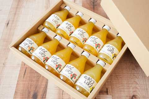 100%ピュアジュース5種飲み比べ