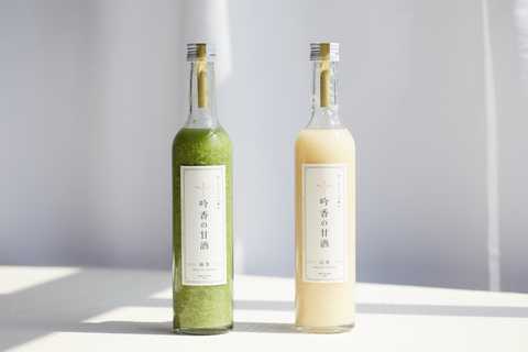 吟香の甘酒2種『白米・抹茶』セット