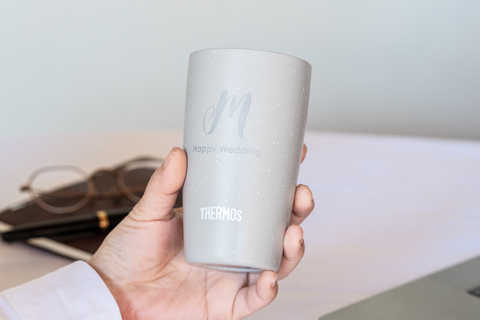 【名入れ】THERMOS 真空断熱タンブラー 340ml