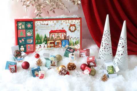 【クリスマス限定】クリスマスカレンダー キューブラスク24個入り