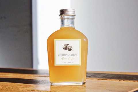 柚子ジンジャーコーディアル（簡易ラッピング）