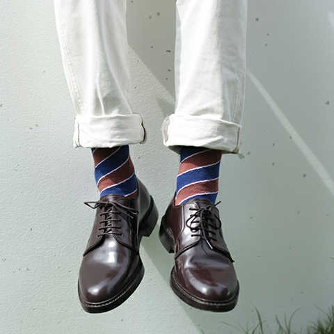 London Shoe Make THE SOCKS ｜ No,416904　散髪屋/Barber　日本製 メンズソックス