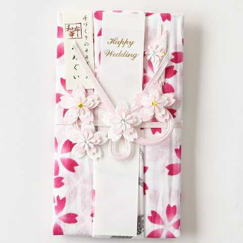 【手ぬぐい祝儀袋】桜の木